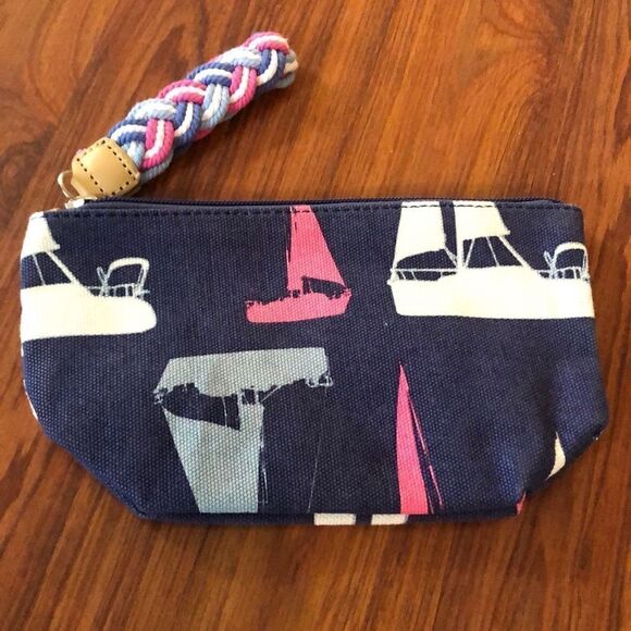 Cape Cod Show Supply Co. Sailboat, wristlet couch, make up case - Picture 1 of 4